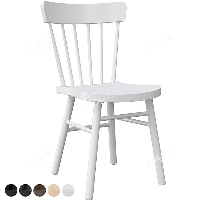 Norraryd Chair: Stylish and Functional 3D model image 6