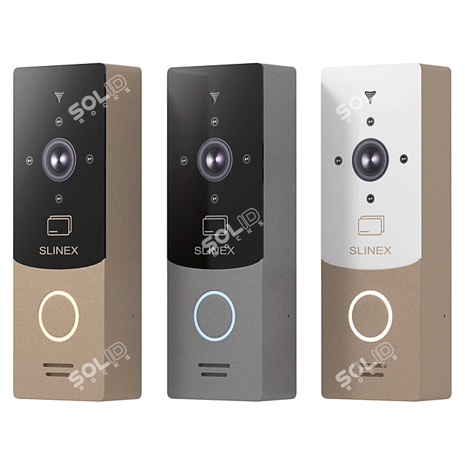 Slinex ML-20CR Video Door Speakerphone 3D model image 1