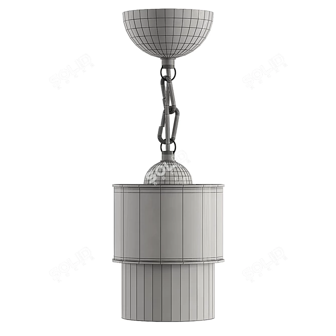 Freya Ornella: Elegant Pendant Light 3D model image 2