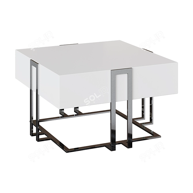 Sleek Cleo Coffee Table 3D model image 1