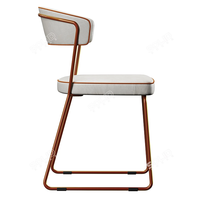 Customizable Ican Konyshev Chair 3D model image 4