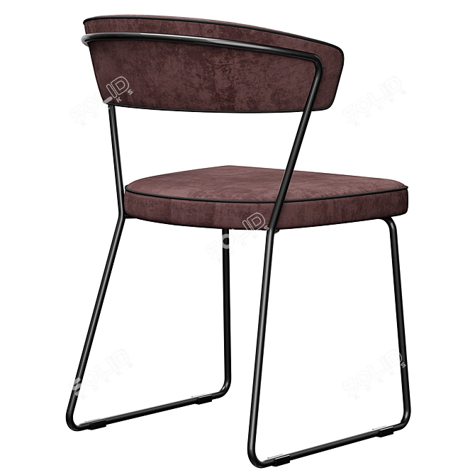 Customizable Ican Konyshev Chair 3D model image 5