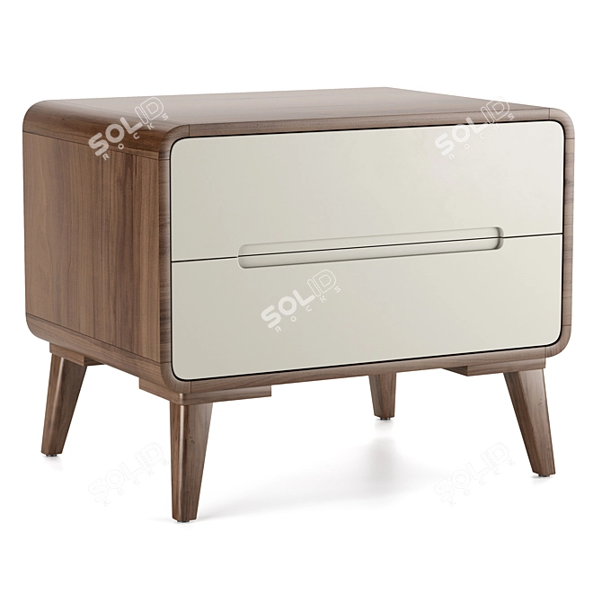 Elegant Nightstand: Dandy 3D model image 1