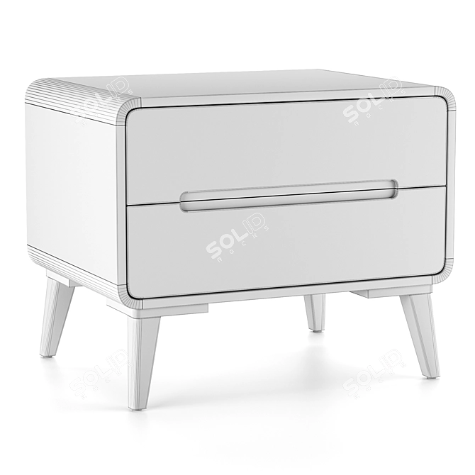 Elegant Nightstand: Dandy 3D model image 4