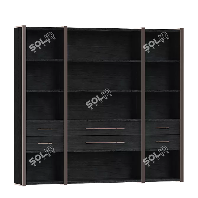 Canova Cabinet: Elegant and Spacious 3D model image 1