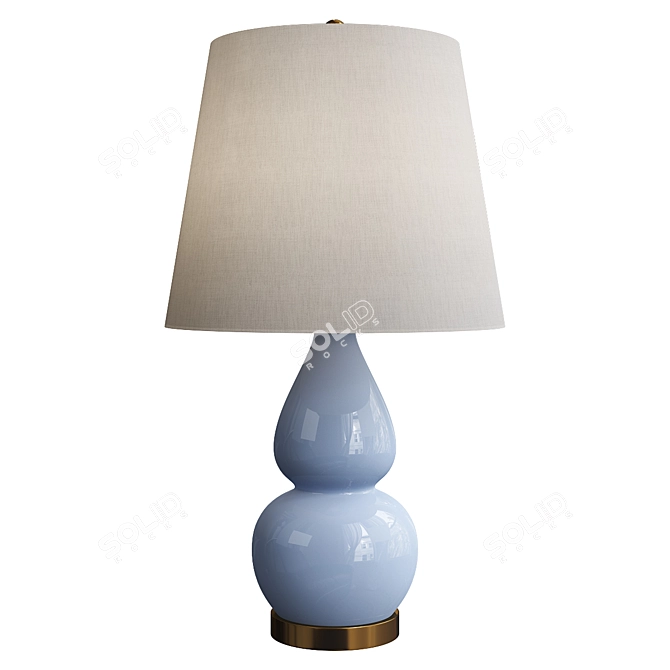 Elegant Emilia Table Lamp: Bungalow 5 3D model image 1