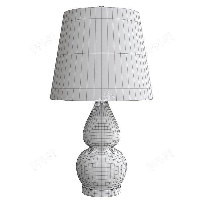 Elegant Emilia Table Lamp: Bungalow 5 3D model image 2