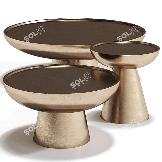 Gral Coffee Table: Modern and Stylish Design 3D model image 1