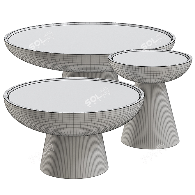Gral Coffee Table: Modern and Stylish Design 3D model image 2