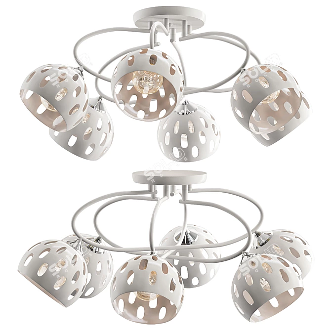 Stunning De Markt City Chandelier 3D model image 1