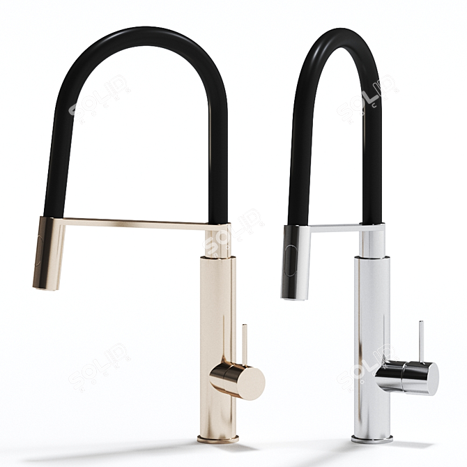 GROHE Concetto Sink Mixer: Elevated Elegance 3D model image 1