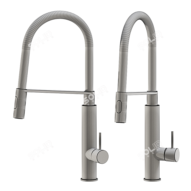 GROHE Concetto Sink Mixer: Elevated Elegance 3D model image 2