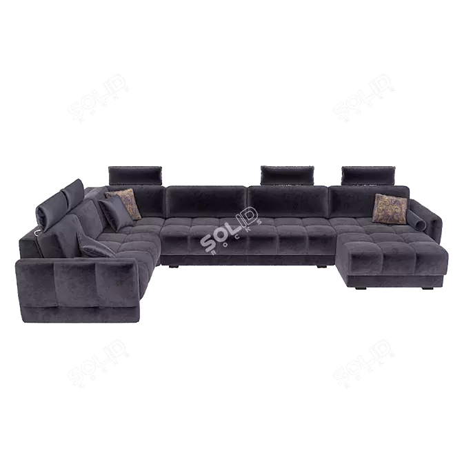 O'PRIME Modular Sofa Klaus 3D model image 1