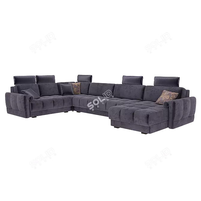 O'PRIME Modular Sofa Klaus 3D model image 2