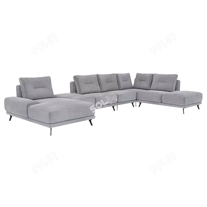 O'PRIME Paul Modular Sofa 3D model image 2