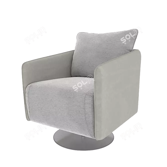 Luxury Lounge Chair: O'PRIME 3D model image 2