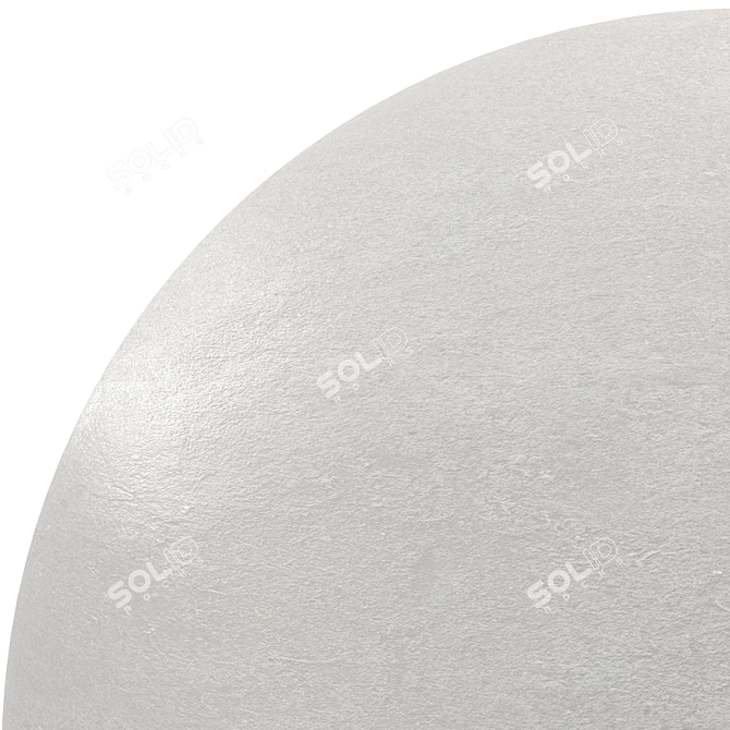 Cement Anthracite Ice: High-Quality PBR Material 3D model image 4
