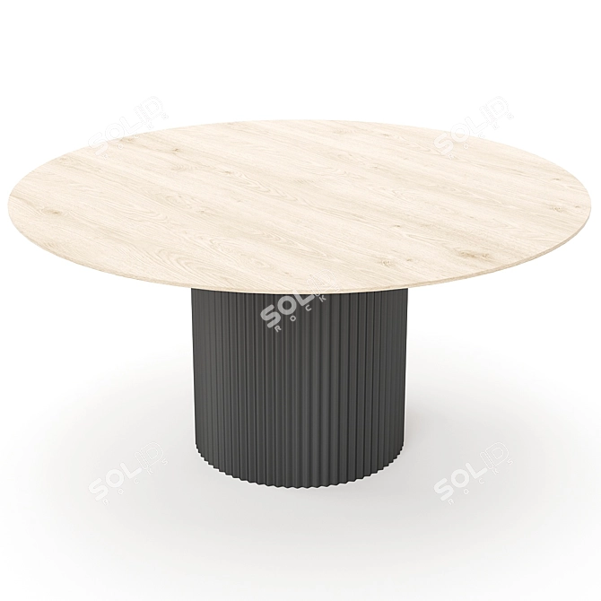 Mimi Dining Table Set 3D model image 4