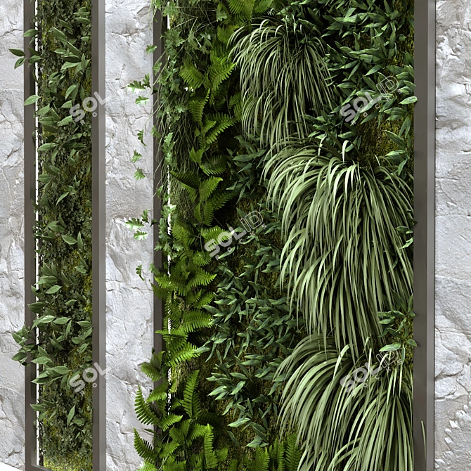 Vertical Greenery: Model 156 3D model image 3