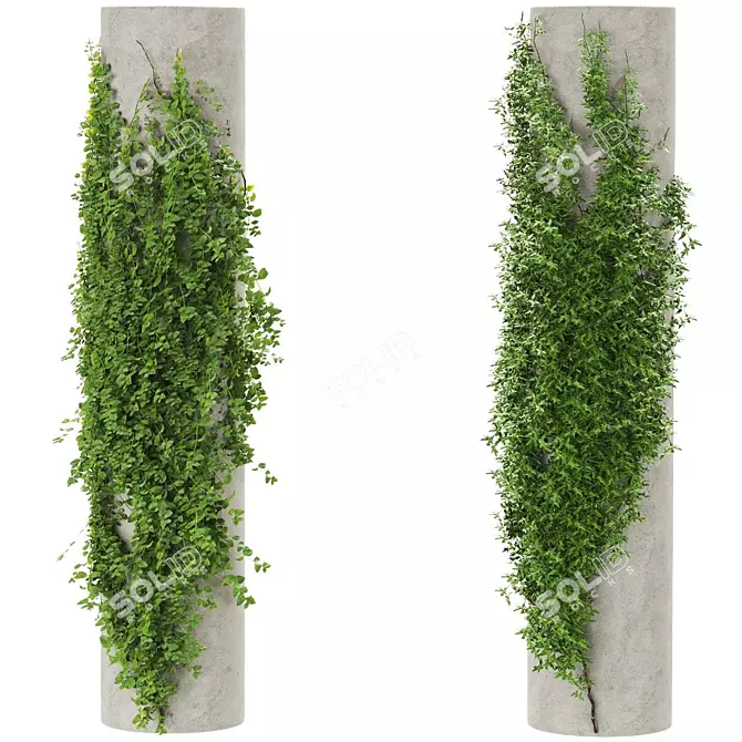 Lush Greenery Collection 3D model image 2