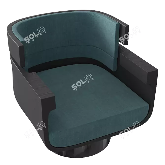 Starry Night Lounge Chair 3D model image 3