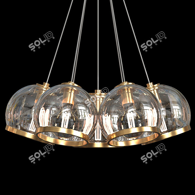 Elegant Illumination: NUAZEN Collection 3D model image 4