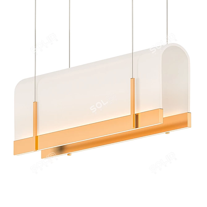  Illumina - Contemporary Hanging Lamp 3D model image 1