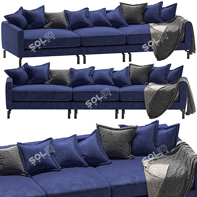 Serene Slumber Sofa 3D model image 5