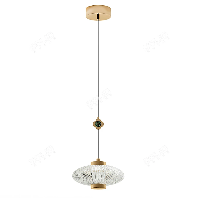 Luara D: Stunning Designer Lamp 3D model image 1