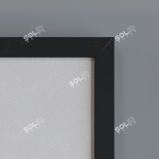 Modern Cat Picture Frame Set 3D model image 6