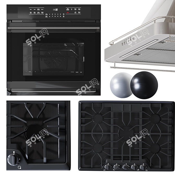 Ikea Kitchen Appliance: Simplify Your Cooking 3D model image 2