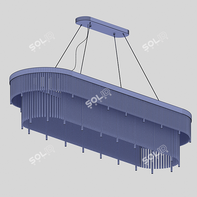 Pharo Crystal Snooker Lighting 3D model image 3