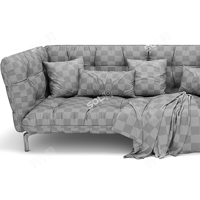 Modern Husk Sofa by BB.Italia 3D model image 3