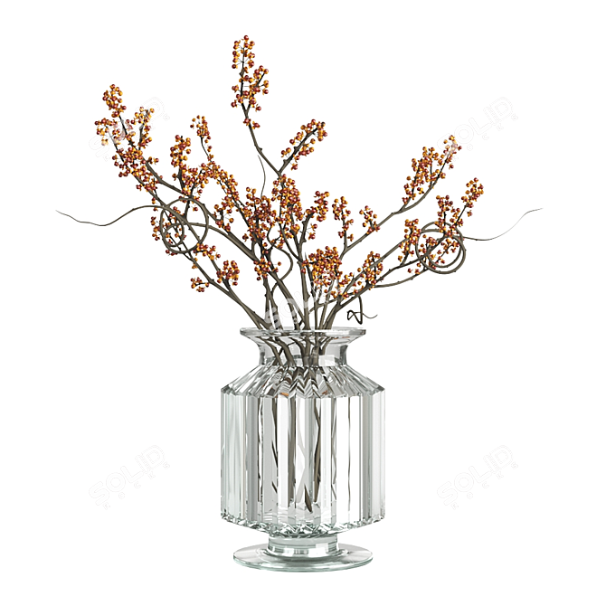 Rustic Elegance in a Vase 3D model image 3