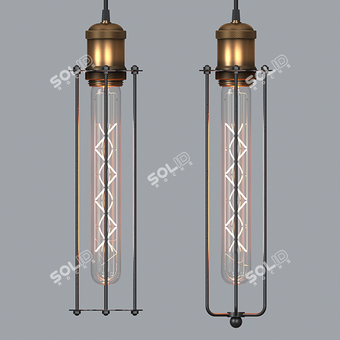 Lonkoey Modern Pendant Lamp 3D model image 4