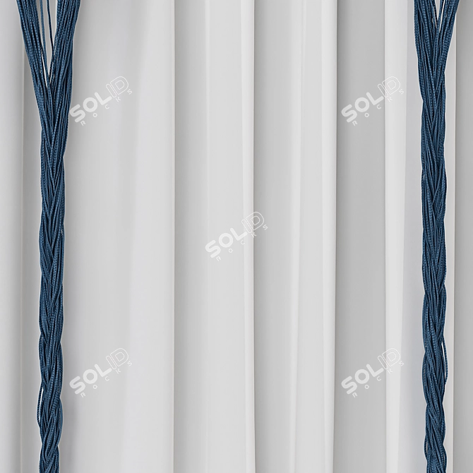 Adjustable Curtain 84 - 3Ds Max 2015, Obj, Fbx 3D model image 3