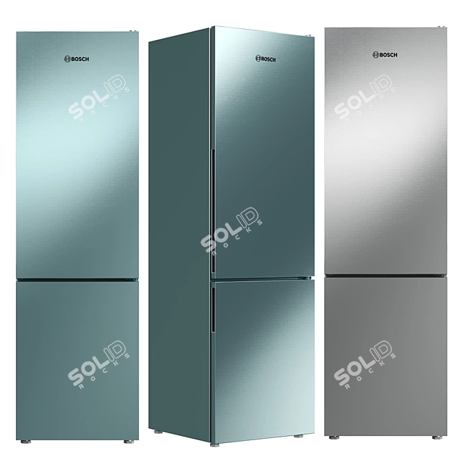 Bosch Collection Fridge Set 3D model image 2