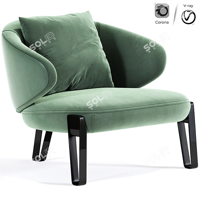 Sweet Jane: Stylish & Comfortable Furniture 3D model image 1