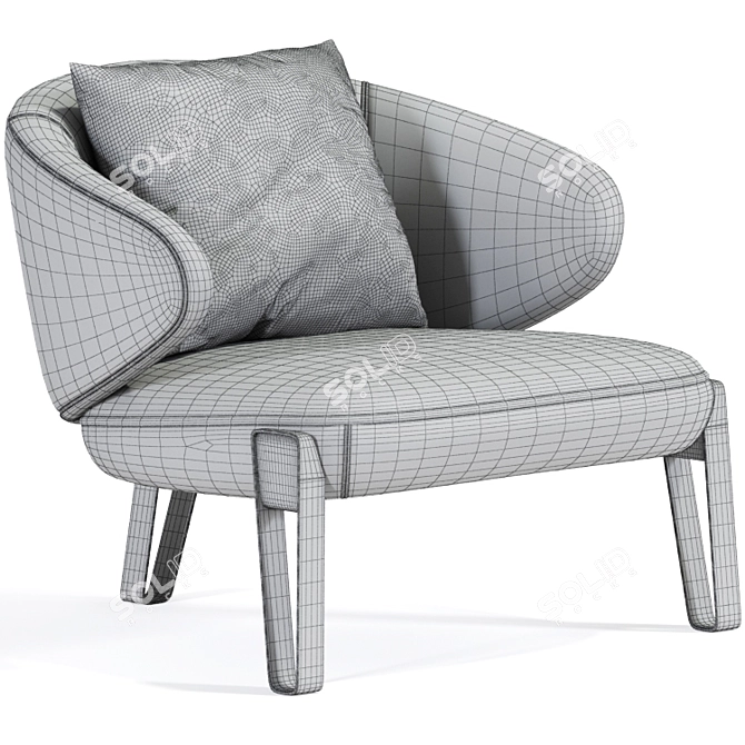 Sweet Jane: Stylish & Comfortable Furniture 3D model image 3