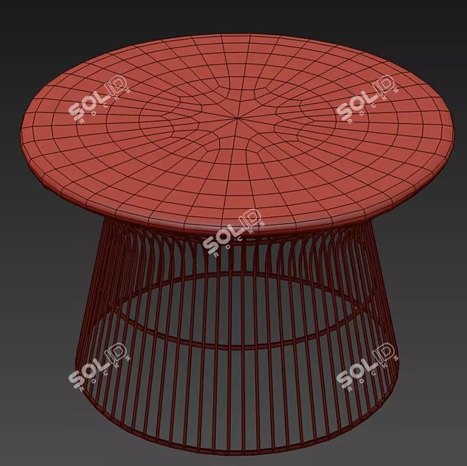 Celestial Cosmos Cocktail Table 3D model image 2