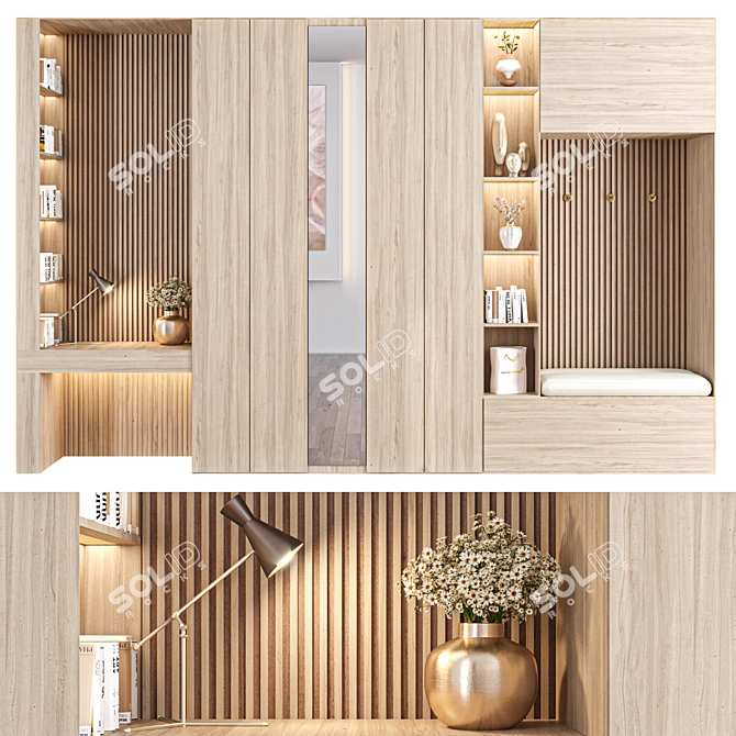 Elegant Hallway Design - 2015 3D model image 3