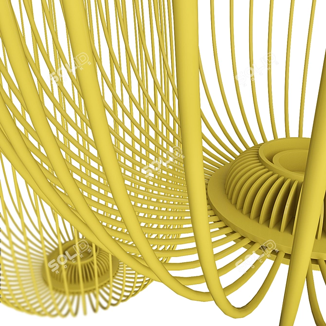 Industrial Loft Spokes - SPOKES01 3D model image 2