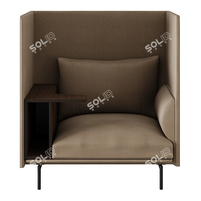 Cosmorelax Armchair, Ultimate Comfort 3D model image 2
