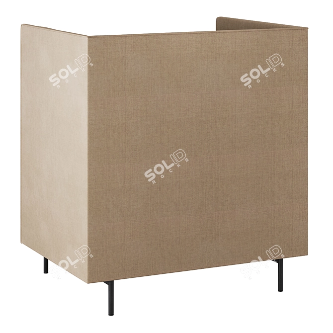 Cosmorelax Armchair, Ultimate Comfort 3D model image 3