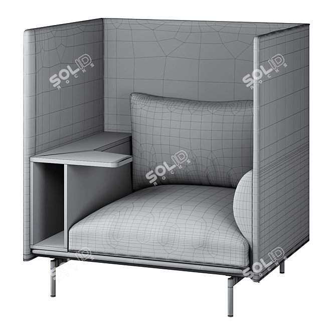 Cosmorelax Armchair, Ultimate Comfort 3D model image 4