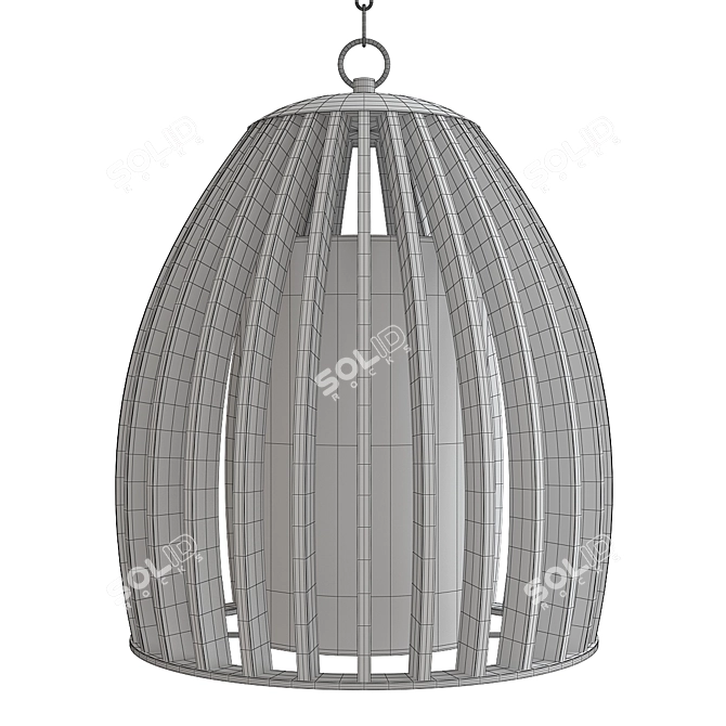 Carling Pendant Light: Stylish Illumination for Modern Spaces 3D model image 2