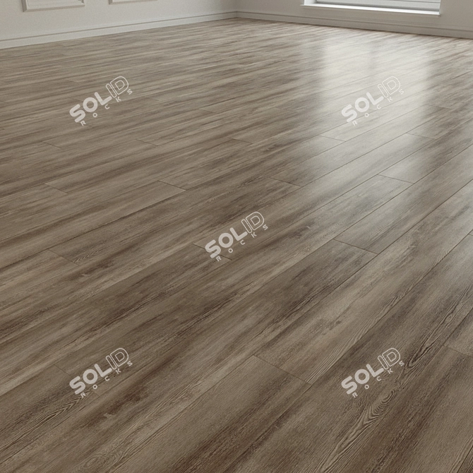 Premium Pine Argos Laminate - 3D Flooring 3D model image 2