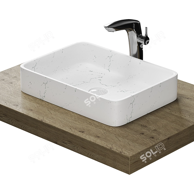 MARIE By Cosentino: Sleek and stylish sink solution. 3D model image 1