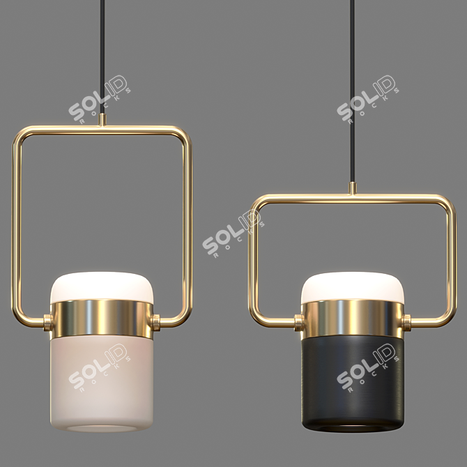 Modern Firefly Lamp: Illuminate with Style 3D model image 2