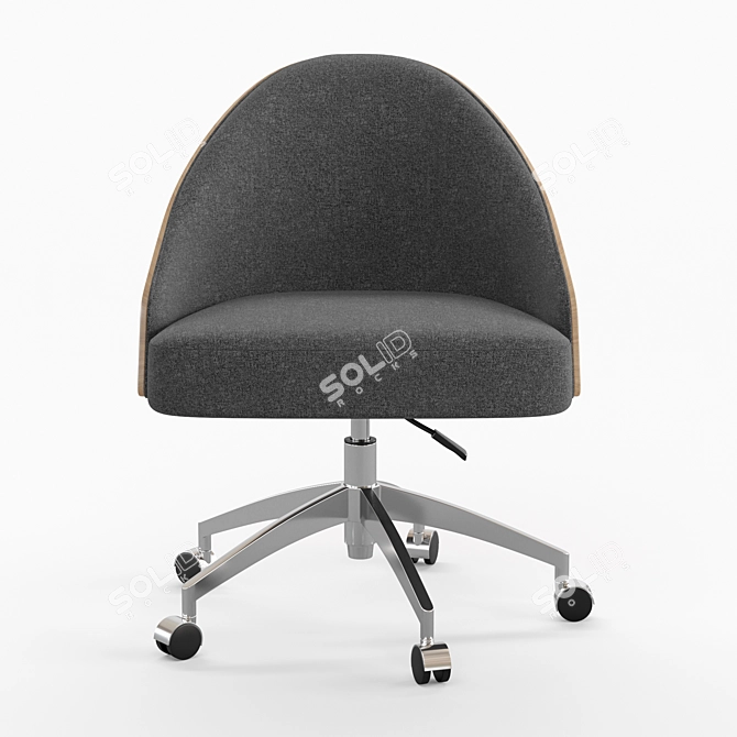 Modern Fernanda Office Chair 3D model image 4